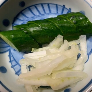 白菜の糠漬け